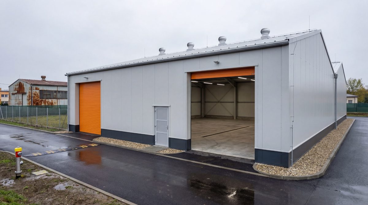 Výrobní hala Hrádek