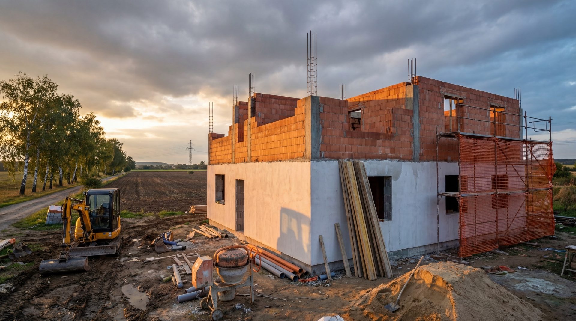 Stavba rodinného domu